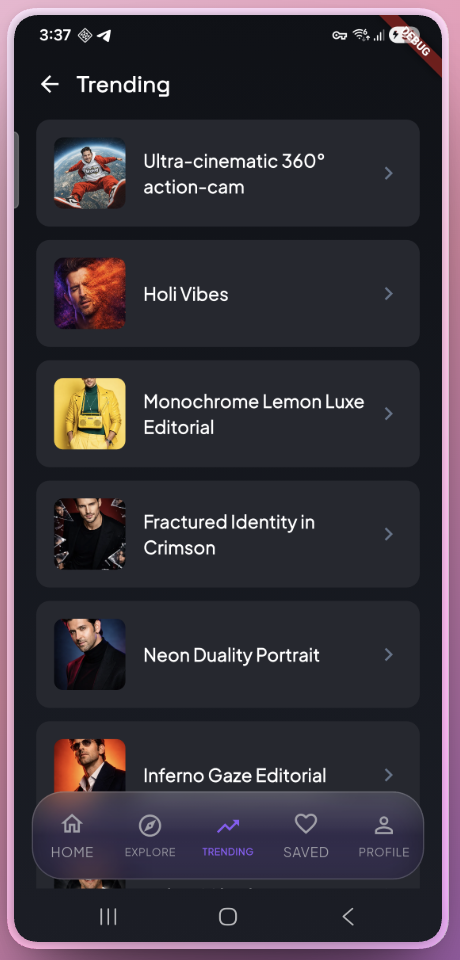 Promptly trending list